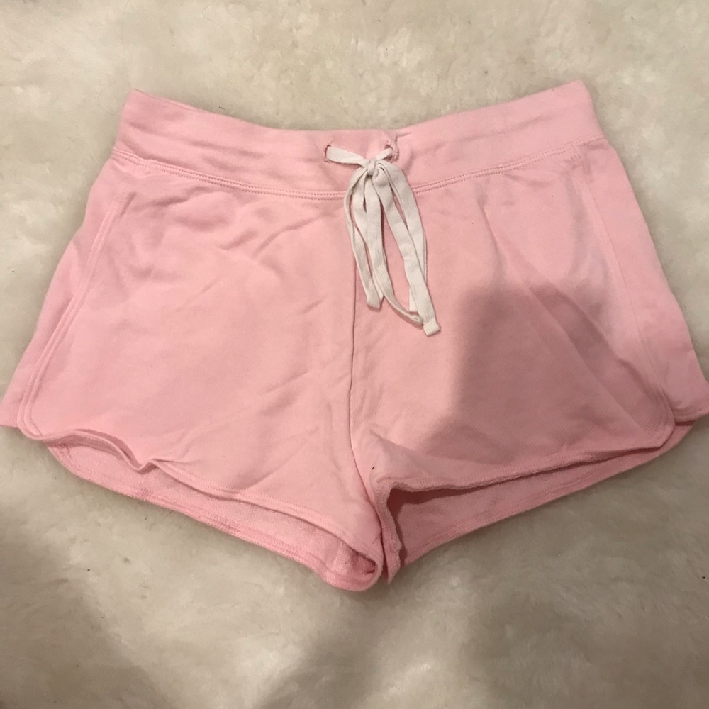 Light pink lounge shorts